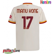 Camiseta AS Roma Manu Kone #17 Visitante Equipación 2026-27 manga corta